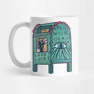 danger days mailbox shrine Mug